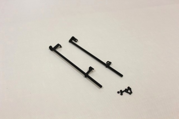 Roundlight side rails for TGS cab 4mm