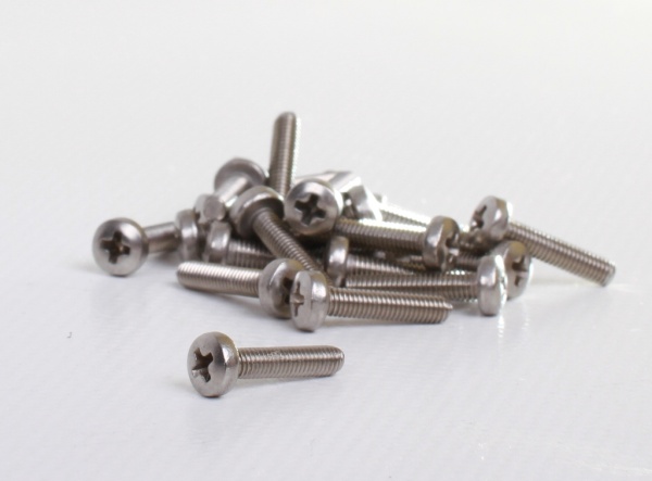 Phillips screw M3x14 DIN 7985 stainless steel