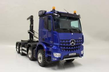 Mercedes Arocs 4-axle roll-off tipper Meiller with all-wheel drive