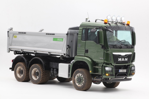 MAN TGS 3-axle three-way tipper Euro 6 without all-wheel drive